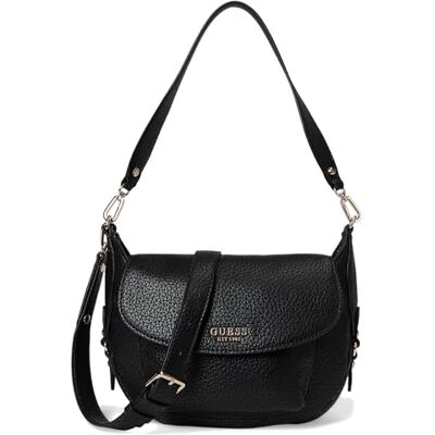 Guess Marsha Flap Sac à bandoulière, noir, One Size, Marsha Flap Sac à bandoulière - Publicité Guess Marsha Flap Sac à bandoulière, noir, One Size, Marsha Flap Sac à bandoulière - Publicité