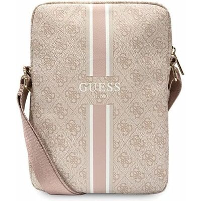 Guess Rose 10" Sac en cuir pour tablette avec rayures 4G - Accessoires - Publicité Guess Rose 10" Sac en cuir pour tablette avec rayures 4G - Accessoires - Publicité