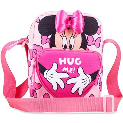 Disney Stitch Sac Bandoulière Fille et Ado Sac à Main avec Sangle Réglable Shopping Sorties et Vacances Cadeau Fille (Rose Minnie) - Publicité Disney Stitch Sac Bandoulière Fille et Ado Sac à Main avec Sangle Réglable Shopping Sorties et Vacances Cadeau Fille (Rose Minnie) - Publicité