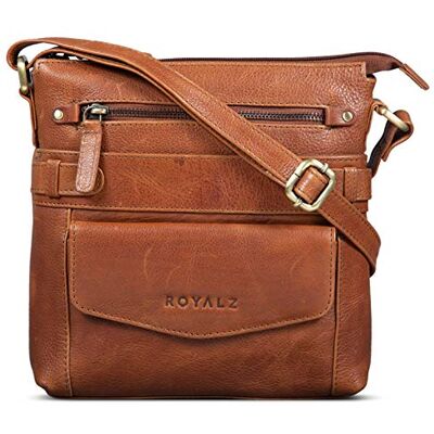 ROYALZ 'Madison' Petit Sacoche Bandoulière en Cuir Sac à Main Homme Vintage Messager Besace Sac à l'épaule pour Tablette iPad 9,7 Pouces, Couleur:Texas Marron - Publicité ROYALZ 'Madison' Petit Sacoche Bandoulière en Cuir Sac à Main Homme Vintage Messager Besace Sac à l'épaule pour Tablette iPad 9,7 Pouces, Couleur:Texas Marron - Publicité