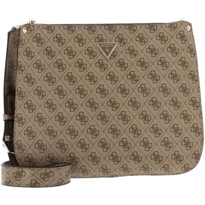 Guess Meridian Shoulder Bag Latte Logo - Publicité Guess Meridian Shoulder Bag Latte Logo - Publicité