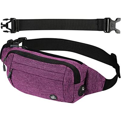 Waterfly Sac Banane Homme Femme: Étanche Unisexe Petite Sacoche Banane de Sport Ceinture allongée pour Randonnée Cyclisme Balade Ville Vacances - Publicité Waterfly Sac Banane Homme Femme: Étanche Unisexe Petite Sacoche Banane de Sport Ceinture allongée pour Randonnée Cyclisme Balade Ville Vacances - Publicité