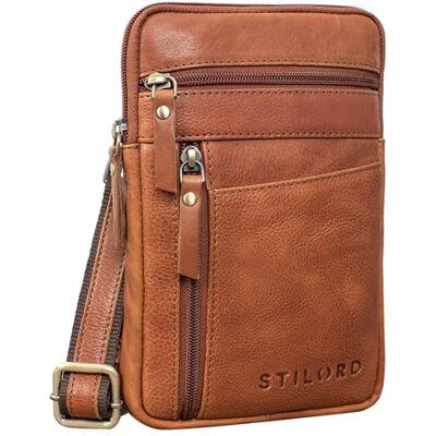 STILORD Pochette Poitrine Cuir Vintage Sac de Ceinture pour Téléphone Porté a l'Épaule Petit Sacoche Croisé Crossbody Bag Cuir Véritable Couleur:Texas Marron - Publicité STILORD Pochette Poitrine Cuir Vintage Sac de Ceinture pour Téléphone Porté a l'Épaule Petit Sacoche Croisé Crossbody Bag Cuir Véritable Couleur:Texas Marron - Publicité
