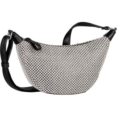 TOM TAILOR Denim Liriel Raffia Sac bandoulière pour femme Taille M, Noir, m - Publicité TOM TAILOR Denim Liriel Raffia Sac bandoulière pour femme Taille M, Noir, m - Publicité