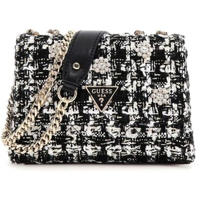 Guess Everlee Mini Convertible Xbody Flap Bag Black Multi - Publicité Guess Everlee Mini Convertible Xbody Flap Bag Black Multi - Publicité