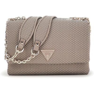 Guess Phaedra Convertible Xbody Flap Bag Dark Taupe - Publicité Guess Phaedra Convertible Xbody Flap Bag Dark Taupe - Publicité