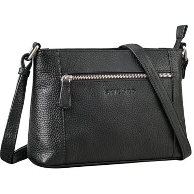 STILORD '' Petit Sac a Main Femme Cuir Sac Bandoulière Femmes Sacoche Petite Pochette Vintage Sac Besace, Couleur:noir - Publicité STILORD '' Petit Sac a Main Femme Cuir Sac Bandoulière Femmes Sacoche Petite Pochette Vintage Sac Besace, Couleur:noir - Publicité