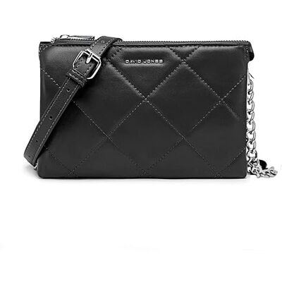 David Jones Petite Pochette Bandoulière Femme Sacoche Chaînes Simili Cuir Matelassé Sac à Main Soirée Besace Porté Epaule Téléphone Mode Tendance Elégant Clutch Ville Noir - Publicité David Jones Petite Pochette Bandoulière Femme Sacoche Chaînes Simili Cuir Matelassé Sac à Main Soirée Besace Porté Epaule Téléphone Mode Tendance Elégant Clutch Ville Noir - Publicité