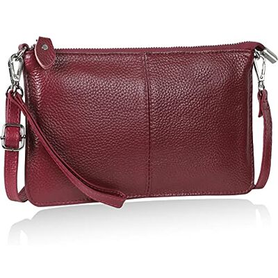 befen 100 % cuir, sac en cuir avec sangle de poignet et bandoulière, adapté pour les festivals, les vacances, les grands téléphones, S - Publicité befen 100 % cuir, sac en cuir avec sangle de poignet et bandoulière, adapté pour les festivals, les vacances, les grands téléphones, S - Publicité
