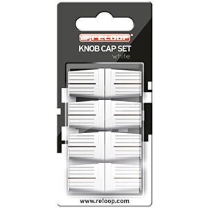 Reloop Knob Cap Set white 8 boutons, Revêtement en caoutchouc pour une meilleure prise en main, Compatible avec la plupart des mixeurs et contrôleurs pour DJ, blanc - Publicité Reloop Knob Cap Set white 8 boutons, Revêtement en caoutchouc pour une meilleure prise en main, Compatible avec la plupart des mixeurs et contrôleurs pour DJ, blanc - Publicité