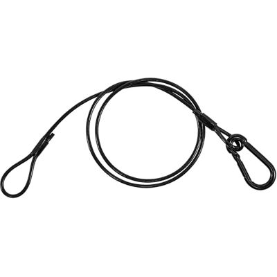 Plugger SR3X75BK – Élingue de Sécurité Noire Ø3 mm, 75 cm – Safety Rope avec Mousqueton Robuste – Charge Max 20 kg – pour Projecteurs, Barres LED et Équipements Scéniques - Publicité Plugger SR3X75BK – Élingue de Sécurité Noire Ø3 mm, 75 cm – Safety Rope avec Mousqueton Robuste – Charge Max 20 kg – pour Projecteurs, Barres LED et Équipements Scéniques - Publicité