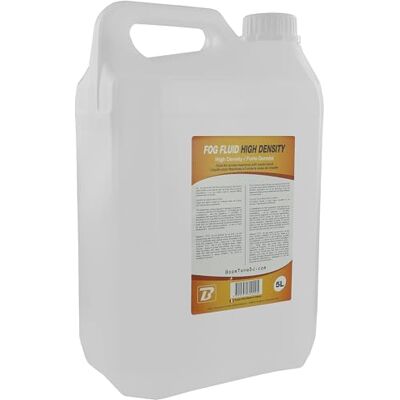 BoomToneDJ Fog Fluid High Density 5L Liquide pour Machine à fumée Transparent - Publicité BoomToneDJ Fog Fluid High Density 5L Liquide pour Machine à fumée Transparent - Publicité