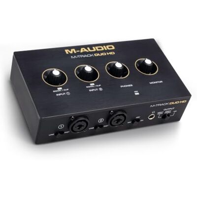 M-Audio M-Track Duo HD Interface Audio USB-C - Publicité M-Audio M-Track Duo HD Interface Audio USB-C - Publicité