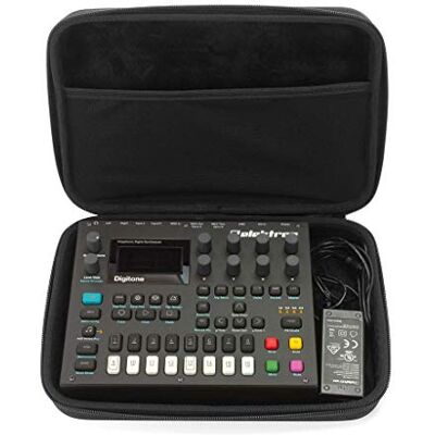 Analog Cases Pulse Case pour Elektron Digitakt/Digitone/Syntakt (dans Un Sac de Transport EVA Robuste de Haute qualité, avec Doublure intérieure protectrice en Velours Super Doux), Noir - Publicité Analog Cases Pulse Case pour Elektron Digitakt/Digitone/Syntakt (dans Un Sac de Transport EVA Robuste de Haute qualité, avec Doublure intérieure protectrice en Velours Super Doux), Noir - Publicité