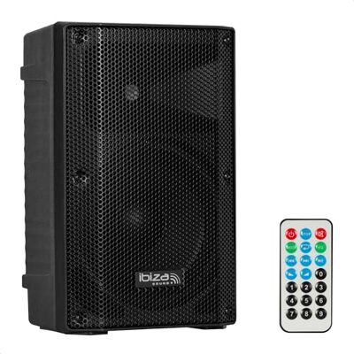 Ibiza XTK10A-MKII Enceinte Sono Active 10”/25cm Tweeter 25mm à Compression Système Bass Reflex USB, SD, Bluetooth TWS Poignée et roulettes Nouvelle Version Fête, évènements, karaoké - Publicité Ibiza XTK10A-MKII Enceinte Sono Active 10”/25cm Tweeter 25mm à Compression Système Bass Reflex USB, SD, Bluetooth TWS Poignée et roulettes Nouvelle Version Fête, évènements, karaoké - Publicité