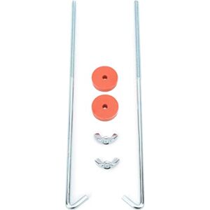 Bediffer Support de Maintien de Batterie, Kit de Maintien de Batterie Chromé 10 Pouces avec Boulons à Crochet en J Rondelles écrous Accessoires Automobiles Universels, outil de répara - Publicité Bediffer Support de Maintien de Batterie, Kit de Maintien de Batterie Chromé 10 Pouces avec Boulons à Crochet en J Rondelles écrous Accessoires Automobiles Universels, outil de répara - Publicité