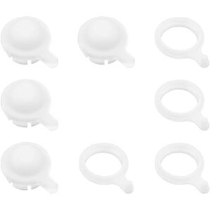 LT Easiyl 4 Pièces 15mm Interface Voiture Pare-Brise Liaison d'essuie-Glace Bush Bouchon d'essuie-Glace Boucle Compatible avec Toyota Compatible avec Land Cruiser Blanc - Publicité LT Easiyl 4 Pièces 15mm Interface Voiture Pare-Brise Liaison d'essuie-Glace Bush Bouchon d'essuie-Glace Boucle Compatible avec Toyota Compatible avec Land Cruiser Blanc - Publicité
