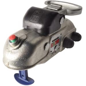 Knott AV35 Rond 60 mm 3500 kg Boîtier d'attelage freinée avec serrures - Publicité Knott AV35 Rond 60 mm 3500 kg Boîtier d'attelage freinée avec serrures - Publicité