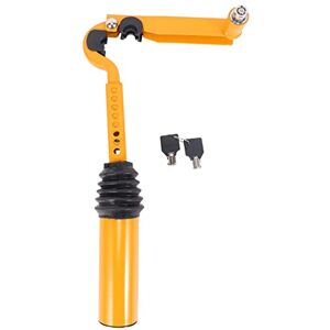 Sudemota Serrure Universelle de Changement de Vitesse de Frein à Main de Voiture en Acier Inoxydable Antivol Fort Serrure de Remorque SUV de Camion de SéCurité - Publicité Sudemota Serrure Universelle de Changement de Vitesse de Frein à Main de Voiture en Acier Inoxydable Antivol Fort Serrure de Remorque SUV de Camion de SéCurité - Publicité