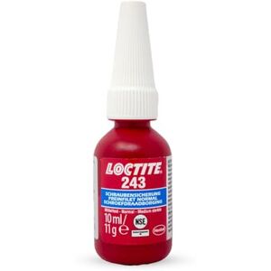 Loctite ® 243 Frein Filet – Flacon 10 ml – Colle Anaérobie Moyenne Résistance pour Vis et Boulons – Anti-Desserrage Haute Performance - Publicité Loctite ® 243 Frein Filet – Flacon 10 ml – Colle Anaérobie Moyenne Résistance pour Vis et Boulons – Anti-Desserrage Haute Performance - Publicité