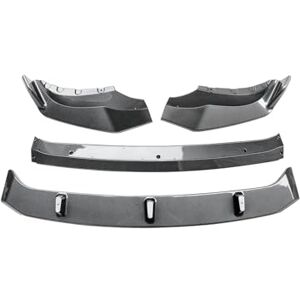 MARQI Becquet de Lèvre Avant pour BMW X5 G05 Sport 2019-2023 lèvre Avant Pare-Chocs diffuseur becquet lèvre Brillant Noir Aspect Fiber de Carbone 4 pièces Spoiler Avant Voiture(Couleur:Carbon Fiber Look) - Publicité MARQI Becquet de Lèvre Avant pour BMW X5 G05 Sport 2019-2023 lèvre Avant Pare-Chocs diffuseur becquet lèvre Brillant Noir Aspect Fiber de Carbone 4 pièces Spoiler Avant Voiture(Couleur:Carbon Fiber Look) - Publicité