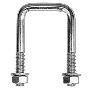 UNITRAILER DROMET Étrier de Fixation M12 95x52 mm, Bride de Serrage Carrée en Acier Galvanisé avec Écrous et Rondelles pour Châssis de Remorque et Tube Rectangulaire - Publicité UNITRAILER DROMET Étrier de Fixation M12 95x52 mm, Bride de Serrage Carrée en Acier Galvanisé avec Écrous et Rondelles pour Châssis de Remorque et Tube Rectangulaire - Publicité