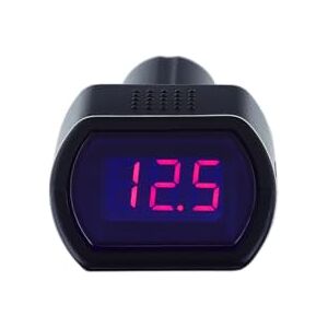 FamilyMall Voltmètre Voiture Digital 12V ~ 24V – Testeur de Batterie avec Affichage LED, à Brancher sur Allume-Cigare, Moniteur Portable de Batterie Auto pour Voiture, Camion & SUV - Publicité FamilyMall Voltmètre Voiture Digital 12V ~ 24V – Testeur de Batterie avec Affichage LED, à Brancher sur Allume-Cigare, Moniteur Portable de Batterie Auto pour Voiture, Camion & SUV - Publicité