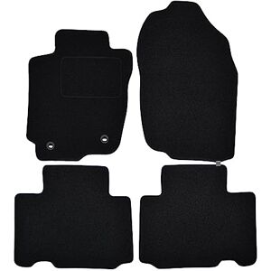 J&J AUTOMOTIVE Tapis De Sol Noir Velours sur Mesure pour RAV-4 2013-2018 4 pcs, Base Antidérapante,Tapis conducteur renforcé, avec Attaches - Publicité J&J AUTOMOTIVE Tapis De Sol Noir Velours sur Mesure pour RAV-4 2013-2018 4 pcs, Base Antidérapante,Tapis conducteur renforcé, avec Attaches - Publicité