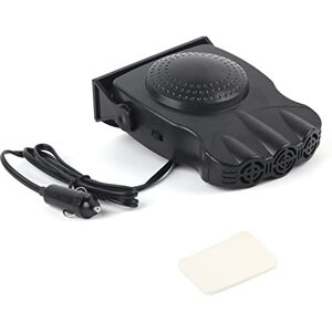 Qiilu chauffage de voiture sur allume cigare Dégivreur antibuée de pare-brise de voiture 12V 150W, ventilateur de chauffage de chauffage de véhicule - Publicité Qiilu chauffage de voiture sur allume cigare Dégivreur antibuée de pare-brise de voiture 12V 150W, ventilateur de chauffage de chauffage de véhicule - Publicité