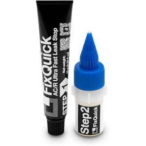 ERRECOM FixQuick, Stop-Fuites Ultra Rapide à Usage Externe pour Systèmes de Climatisation, Réfrigération et Radiateurs de Véhicules - Publicité ERRECOM FixQuick, Stop-Fuites Ultra Rapide à Usage Externe pour Systèmes de Climatisation, Réfrigération et Radiateurs de Véhicules - Publicité