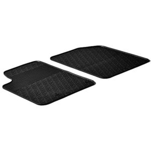 Gledring Set tapis de caoutchouc compatible avec Citroen Berlingo / Peugeot Partner 2002-2008 (G profil 2-pièces + clips de montage), Noir - Publicité Gledring Set tapis de caoutchouc compatible avec Citroen Berlingo / Peugeot Partner 2002-2008 (G profil 2-pièces + clips de montage), Noir - Publicité