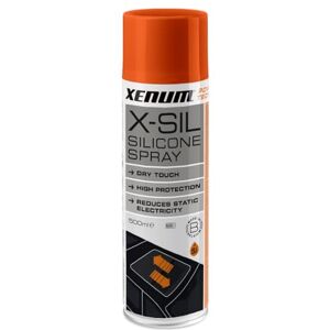Xenum X SIL Spray Silicone Protection et Lubrification des Plastiques 500ml Ref : 4069500 - Publicité Xenum X SIL Spray Silicone Protection et Lubrification des Plastiques 500ml Ref : 4069500 - Publicité