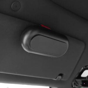 QWORK ®Étui à Lunettes pour Pare Soleil Voiture avec Fente pour Cartes de Crédit Rembourrage Intérieur en Daim Doux - Publicité QWORK ®Étui à Lunettes pour Pare Soleil Voiture avec Fente pour Cartes de Crédit Rembourrage Intérieur en Daim Doux - Publicité