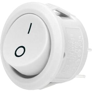 Miratic Interrupteur à Bascule Rond pour Tableau Electrique dans Bateau Voiture Camping-Car (blanc) - Publicité Miratic Interrupteur à Bascule Rond pour Tableau Electrique dans Bateau Voiture Camping-Car (blanc) - Publicité