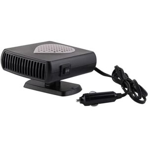 Swiixxer Chauffage Soufflant de Voiture 12 V, Dégivreur de Voiture 500 W pour Pare-Brise, Ventilateur de Refroidissement de Voiture Chaud et Froid avec Prise Allume-Cigare, B, Installation Fac - Publicité Swiixxer Chauffage Soufflant de Voiture 12 V, Dégivreur de Voiture 500 W pour Pare-Brise, Ventilateur de Refroidissement de Voiture Chaud et Froid avec Prise Allume-Cigare, B, Installation Fac - Publicité