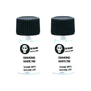 SD COLORS Diamond White 799/9799 Kit de réparation de stylo de retouche 15 ML avec pinceau anti-rayures Code couleur 799/9799 Blanc diamant - Publicité SD COLORS Diamond White 799/9799 Kit de réparation de stylo de retouche 15 ML avec pinceau anti-rayures Code couleur 799/9799 Blanc diamant - Publicité