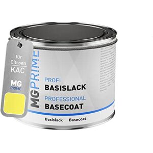 PRiME Peinture voiture pot en litre pour Citroen KAC Jaune Fluo base 0,5 litre 500ml - Publicité PRiME Peinture voiture pot en litre pour Citroen KAC Jaune Fluo base 0,5 litre 500ml - Publicité