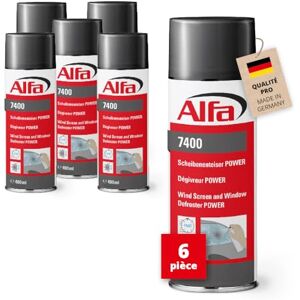 Alfa 7400 Dégivreur Multifonctions Power, 6 pièces de 400 ML (2,4 litres) extrêmement Efficace et fiable jusqu'à -20°C - Publicité Alfa 7400 Dégivreur Multifonctions Power, 6 pièces de 400 ML (2,4 litres) extrêmement Efficace et fiable jusqu'à -20°C - Publicité