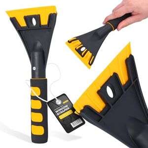 Instalguru Raclette Antigivre Grattoir Glace Poignée Antidérapante Brosse Neige Dents Brise-Glace Conçu Déneigement Idéal Enlever Vitres Hiver - Publicité Instalguru Raclette Antigivre Grattoir Glace Poignée Antidérapante Brosse Neige Dents Brise-Glace Conçu Déneigement Idéal Enlever Vitres Hiver - Publicité