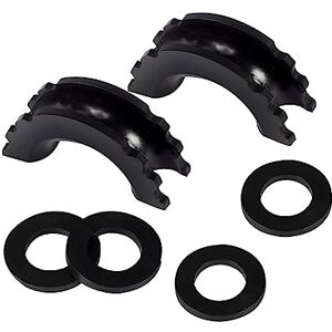 Wdbild Lot de 2 isolateurs de manille en caoutchouc + 4 rondelles pour manilles de 1,9 cm pour réduire les cliquetis en caoutchouc - Publicité Wdbild Lot de 2 isolateurs de manille en caoutchouc + 4 rondelles pour manilles de 1,9 cm pour réduire les cliquetis en caoutchouc - Publicité