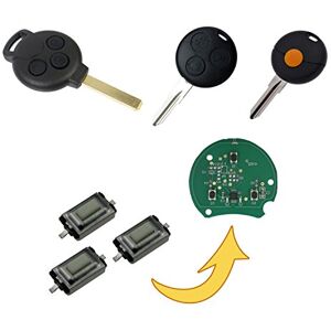 myshopx Lot de 6 micro boutons à télécommande pour clé de voiture Smart MP08 - Publicité myshopx Lot de 6 micro boutons à télécommande pour clé de voiture Smart MP08 - Publicité
