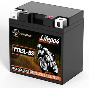 MOUDENSKAY Batterie de moto Powersports 12 V au lithium avec BMS (YTX5L-BS 12,8 V 2 Ah 200 CCA) Batterie de démarrage LiFePO4 pour motos, ATV, UTV, véhicules nautiques etc. Publicité MOUDENSKAY Batterie de moto Powersports 12 V au lithium avec BMS (YTX5L-BS 12,8 V 2 Ah 200 CCA) Batterie de démarrage LiFePO4 pour motos, ATV, UTV, véhicules nautiques etc. Publicité
