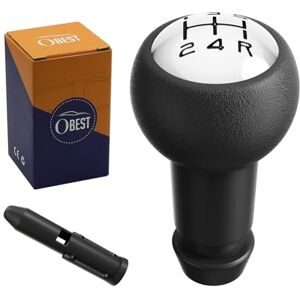 OBEST Pommeau de levier de vitesse avec adaptateur,5 vitesses pommeaux de levier de vitesse, changement de vitesse pour Peugeot 205 106 206 306 406 207 307 309 Citroen C1 C2 C3 C4 (argenté) - Publicité OBEST Pommeau de levier de vitesse avec adaptateur,5 vitesses pommeaux de levier de vitesse, changement de vitesse pour Peugeot 205 106 206 306 406 207 307 309 Citroen C1 C2 C3 C4 (argenté) - Publicité