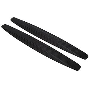 Qiilu 2 pièces Protecteur de Pare-Chocs Avant et Arrière en Fibre de Carbone, Autocollant de Garde de Coin de Voiture Anti Rayures Flexible Autocollant (Noir) - Publicité Qiilu 2 pièces Protecteur de Pare-Chocs Avant et Arrière en Fibre de Carbone, Autocollant de Garde de Coin de Voiture Anti Rayures Flexible Autocollant (Noir) - Publicité