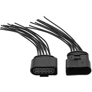 be in your mind 2Pcs Connecteurs Lampe Avant Phare Voiture 10 Broches 1J0973735 1J0973835 15cm Câble Faisceau (1 Mâle/1 Femelle) - Publicité be in your mind 2Pcs Connecteurs Lampe Avant Phare Voiture 10 Broches 1J0973735 1J0973835 15cm Câble Faisceau (1 Mâle/1 Femelle) - Publicité
