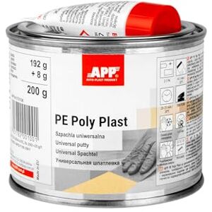 AUTO-PLAST PRODUKT APP Poly Plast Mastic polyester universel Mastic carrosserie voiture pour réparation de acier, métal, aluminium, plastiques, béton, bois Résine Polyester avec durcisseur Beige clair 0,2 Kg - Publicité AUTO-PLAST PRODUKT APP Poly Plast Mastic polyester universel Mastic carrosserie voiture pour réparation de acier, métal, aluminium, plastiques, béton, bois Résine Polyester avec durcisseur Beige clair 0,2 Kg - Publicité
