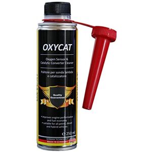 Oxycat Nettoyant pour capteur d'oxygène et convertisseur catalytique – Réduit les émissions, dissout les dépôts dans le système d'échappement, convient aux véhicules diesel, essence et hybrides, 250 - Publicité Oxycat Nettoyant pour capteur d'oxygène et convertisseur catalytique – Réduit les émissions, dissout les dépôts dans le système d'échappement, convient aux véhicules diesel, essence et hybrides, 250 - Publicité