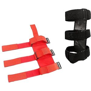 Young Wolf Lot de 2 supports d'extincteur réglables pour Jeep Wrangler Polaris Ranger, Can Am Maverick, etc. (noir + rouge) - Publicité Young Wolf Lot de 2 supports d'extincteur réglables pour Jeep Wrangler Polaris Ranger, Can Am Maverick, etc. (noir + rouge) - Publicité