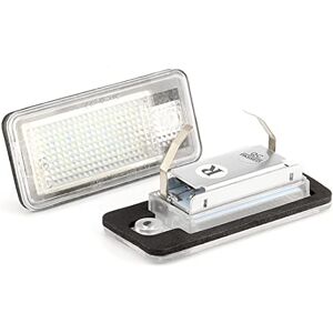 VIGORFLYRUN PARTS LTD 2Pcs LED Lumière de Plaque d'immatriculation, Canbus sans Erreur Blanc 6000K 18SMD LED Lumière pour A3 S3 8P/8PA A4 S4 B6 B7 RS4 A6 Q7 - Publicité VIGORFLYRUN PARTS LTD 2Pcs LED Lumière de Plaque d'immatriculation, Canbus sans Erreur Blanc 6000K 18SMD LED Lumière pour A3 S3 8P/8PA A4 S4 B6 B7 RS4 A6 Q7 - Publicité