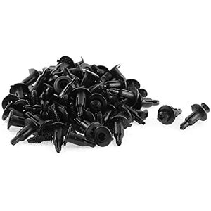 uxcell sourcing map 50 Pcs 11mm x 5mm Noir Rivet Plastique Pare-Chocs Doublure Garniture Panneau Agrafe Clips - Publicité uxcell sourcing map 50 Pcs 11mm x 5mm Noir Rivet Plastique Pare-Chocs Doublure Garniture Panneau Agrafe Clips - Publicité